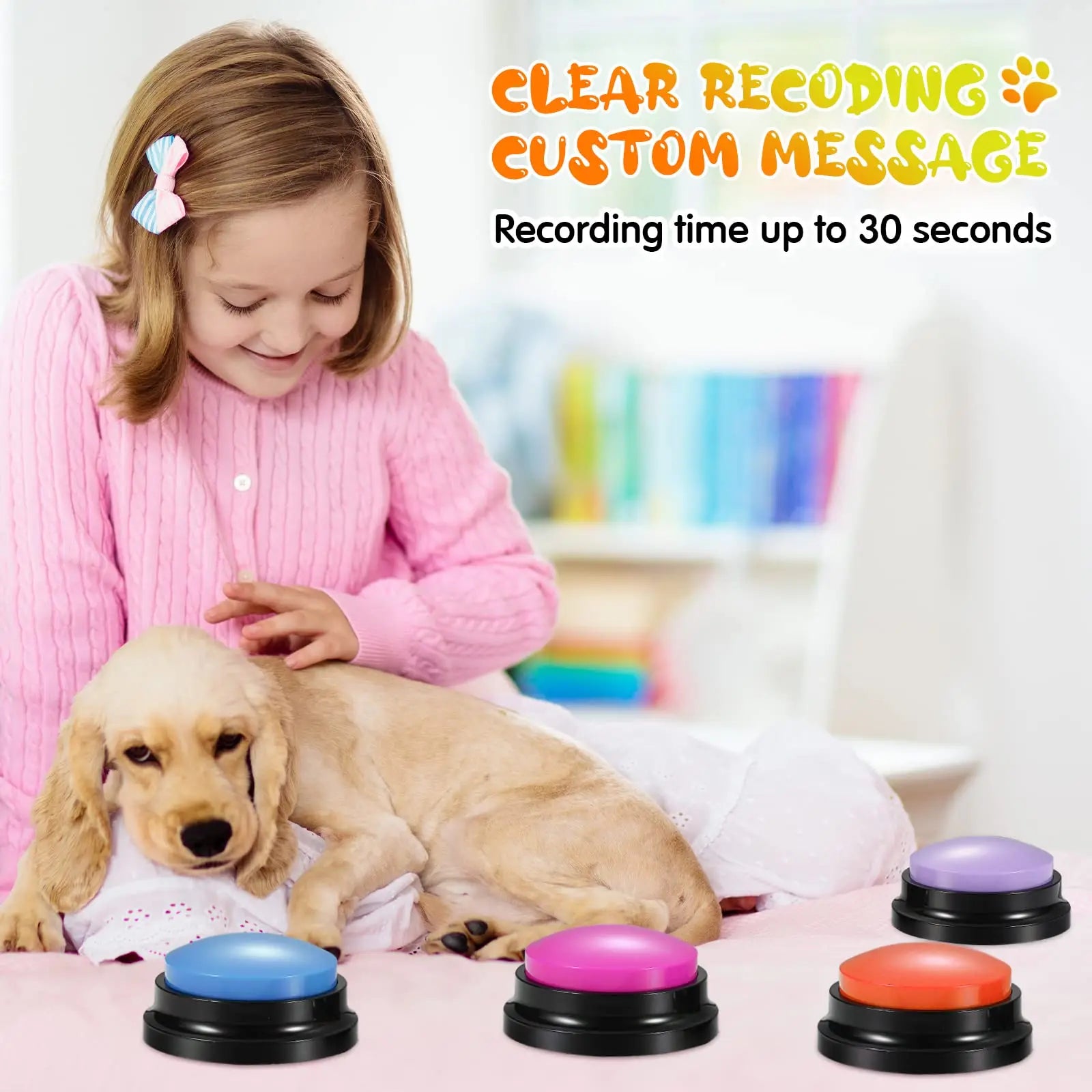 Interactive Pet Voice Button